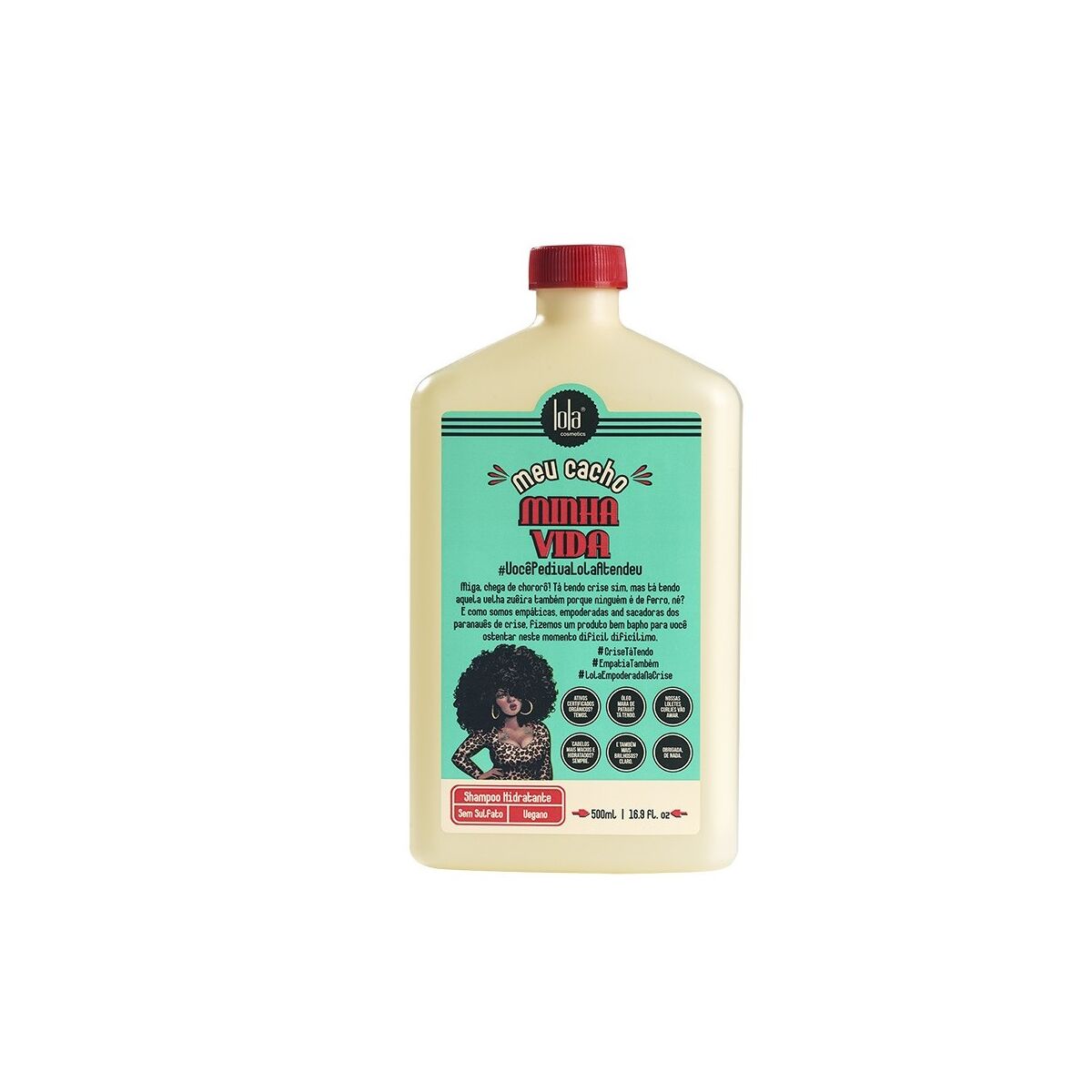 Shampoo per Capelli Ricci Lola Cosmetics My Curl, My Life 500 ml-0