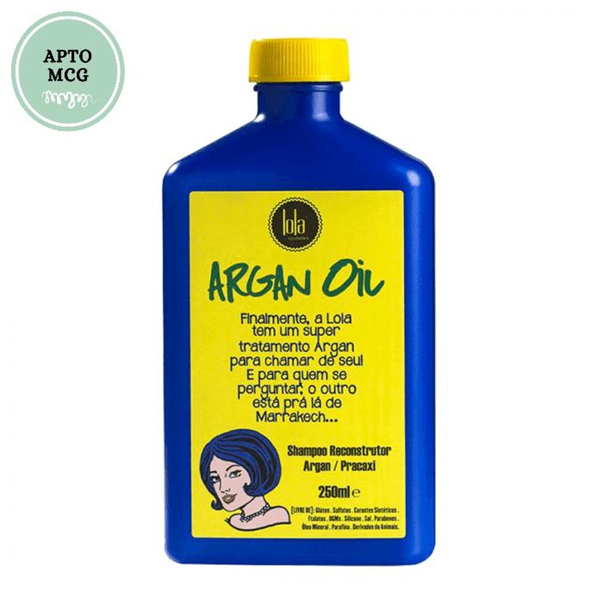 Regenerierendes Shampoo Lola Cosmetics Arganöl 250 ml-0