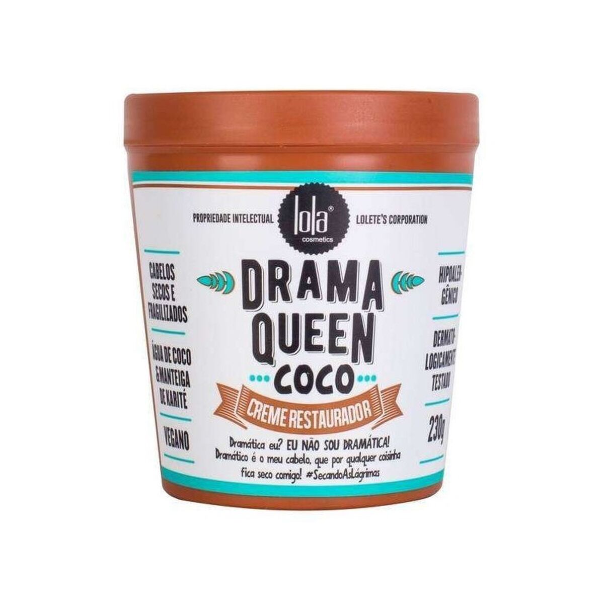 Maschera per capelli Lola Cosmetics Drama Queen Coco 230 g-0
