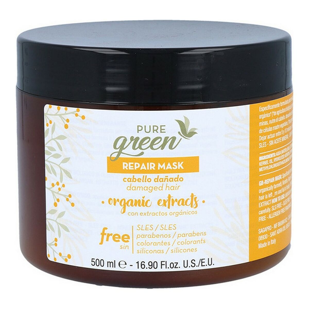Maschera per capelli Pure Green Repair-0