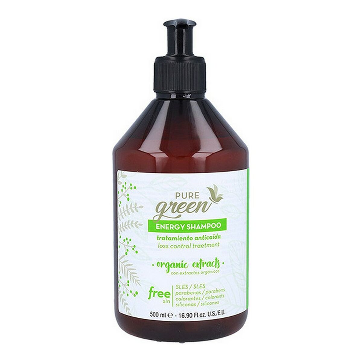 Shampoo Energy Pure Green-0