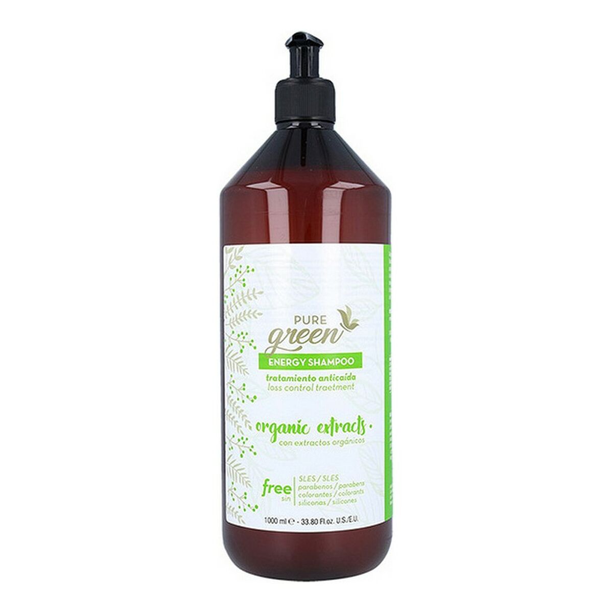 Shampoo Energy Pure Green-1