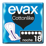 Assorbenti Notte con Ali Evax COTTONLIKE (9 uds)-0