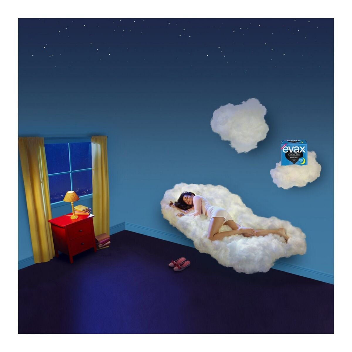 Assorbenti Notte con Ali Evax COTTONLIKE (9 uds)-6