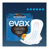Assorbenti Notte con Ali Evax COTTONLIKE (9 uds)-2