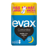 Assorbenti Notte con Ali Evax COTTONLIKE (9 uds)-1