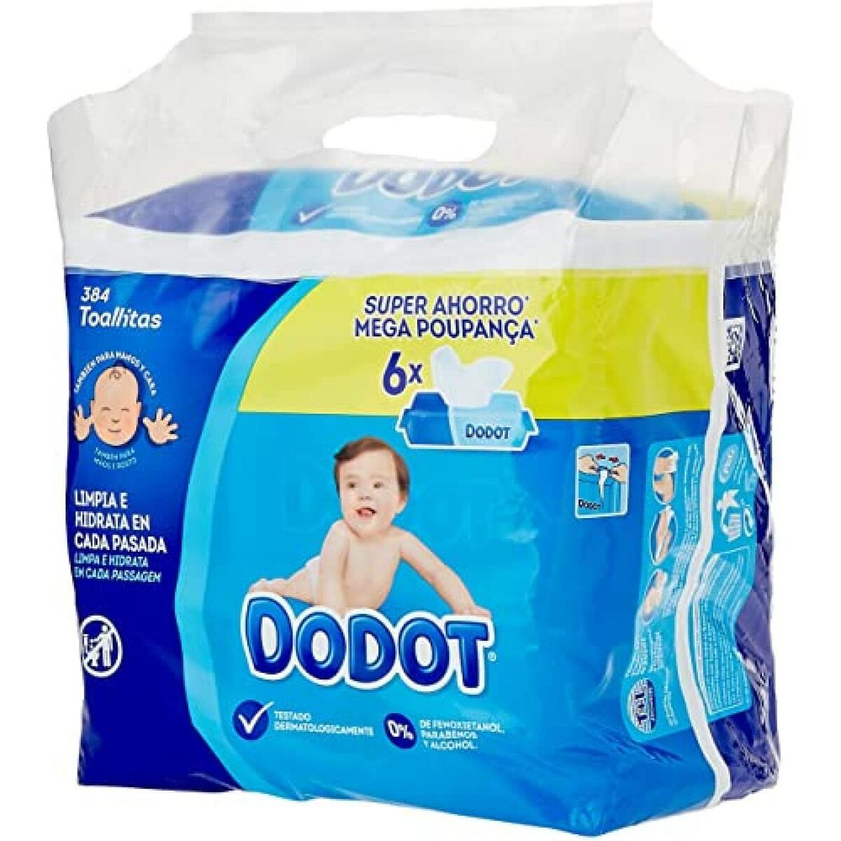 Sterile Cleaning Wipe Sachets (Pack) Dodot Dodot-0