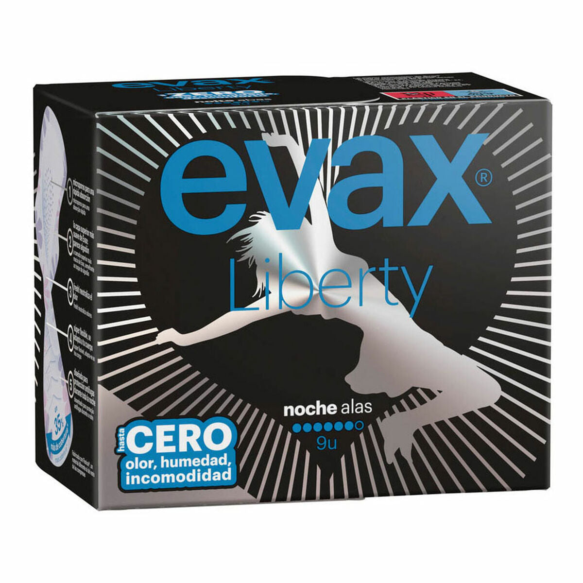Assorbenti Notte con Ali Evax 4015400749240-0
