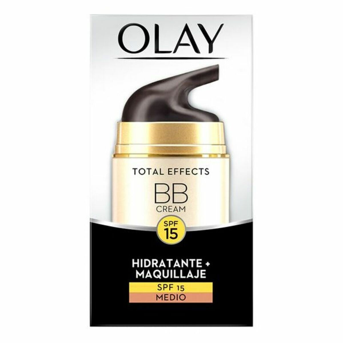 Hydrating Cream with Colour Olay Total Effects Bb Cream Spf 15 50 ml Medium (50 ml)-0
