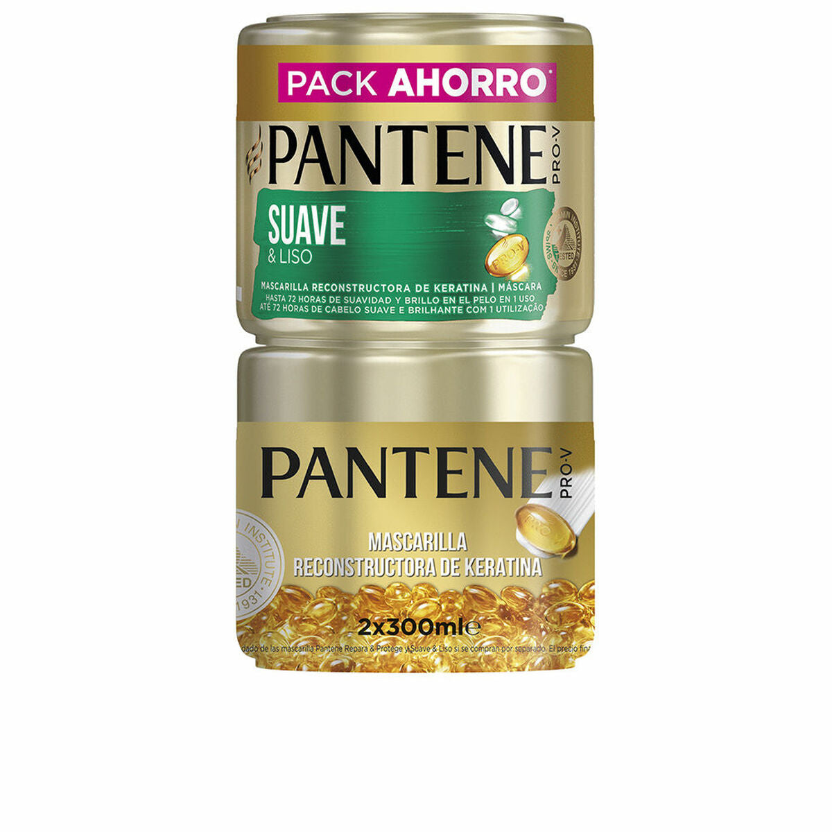 Masca de par Pantene Keratin 2 x 300 ml 300 ml-0