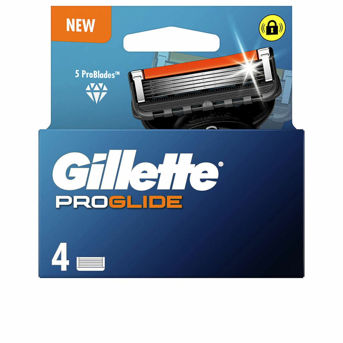 Aparate de ras Gillette FUSION PROGLIDE (4 unitati)-0