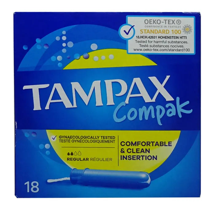 Tampax Compak Regular 18 Parti