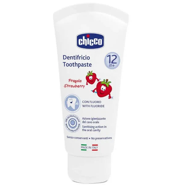 Chicco Dentifricio Fragola 12m+ 50 ml