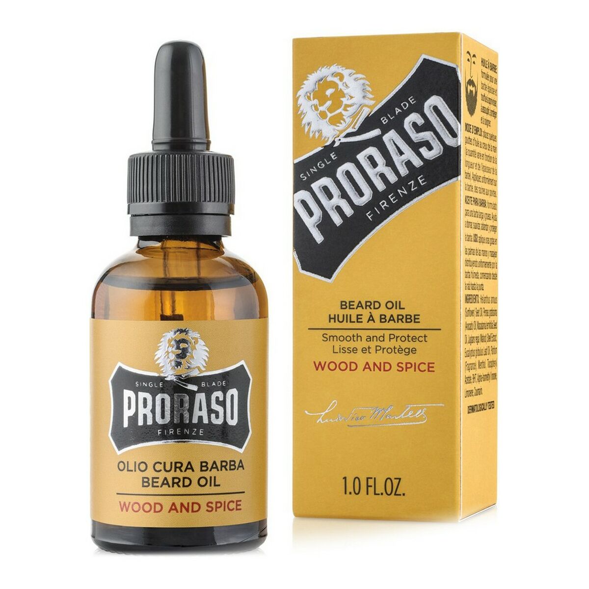 Bartöl Proraso Holz und Gewürz 30 ml-2