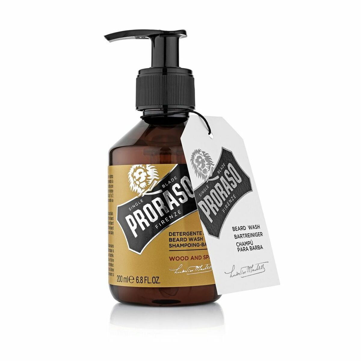 Beard Shampoo Wood & Spice Proraso RA-400750 200 ml-0