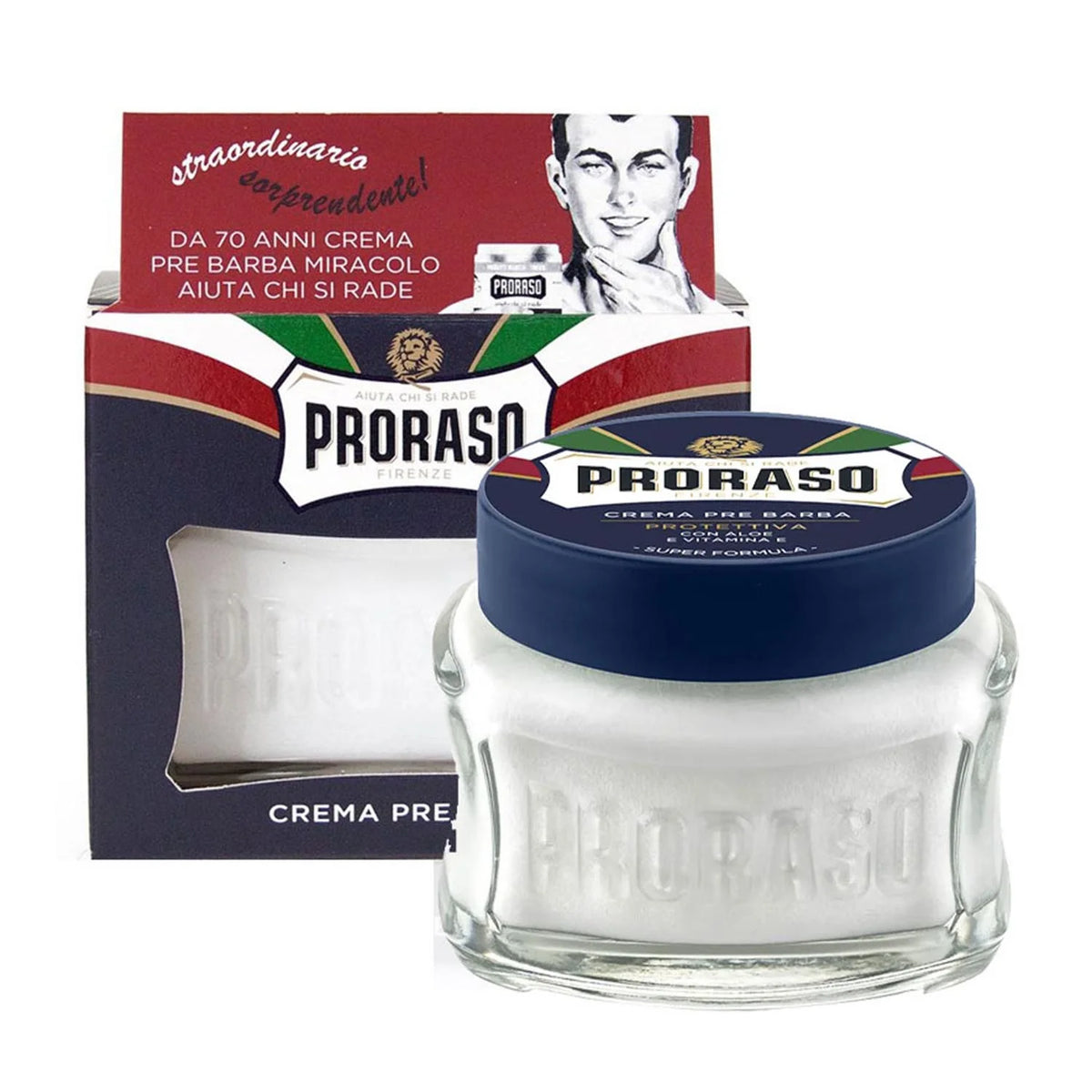 Proraso Blue crema Pre Afeitado 100 ml