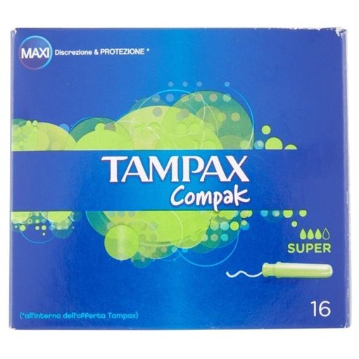 Tampax Compak Tampón Super 20 pz