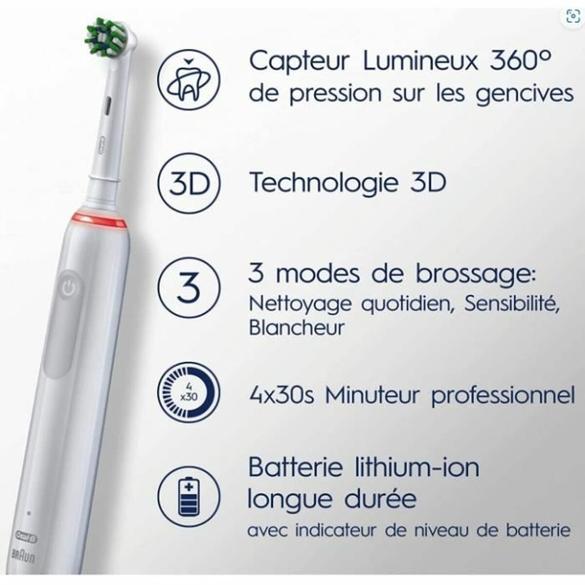 Electric Toothbrush Oral-B PRO 3 3000-1