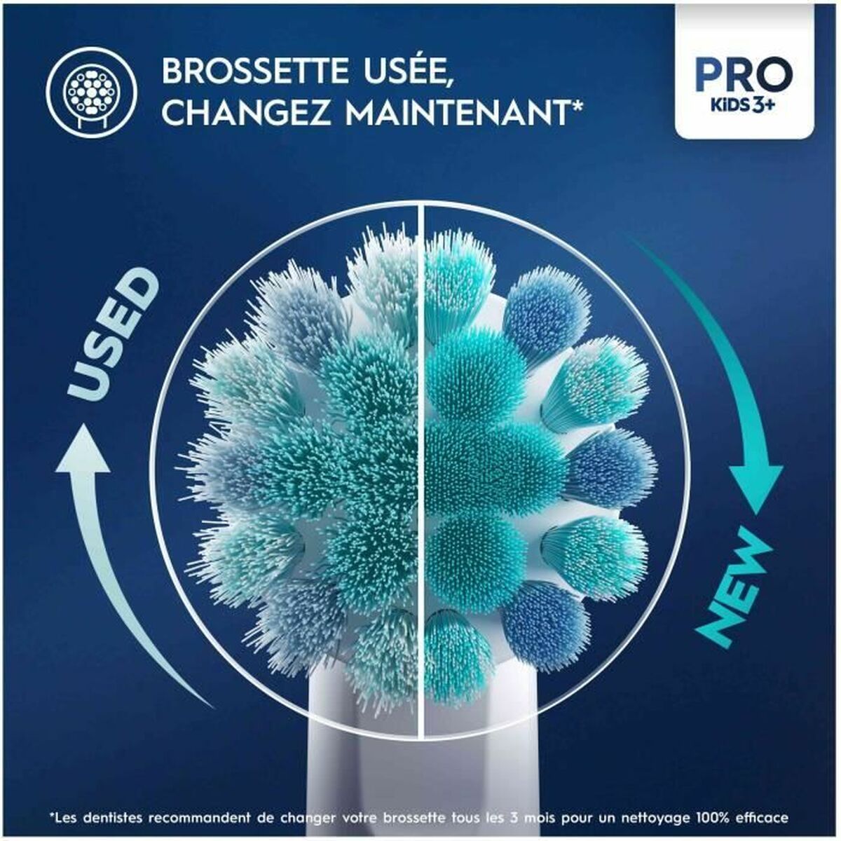 Electric Toothbrush Oral-B D100 KIDS Black Black/Grey-5