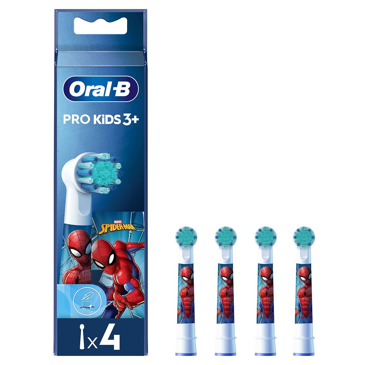 Rechange pour brosse à dents électrique Oral-B EB10 4 FFS SPIDERMAN-0