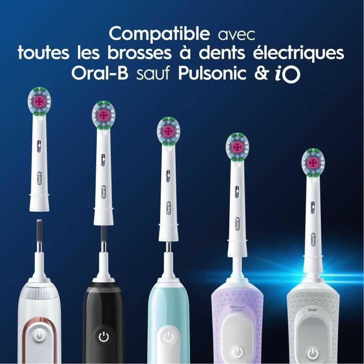 Replacement Head Oral-B 80731295 White-4