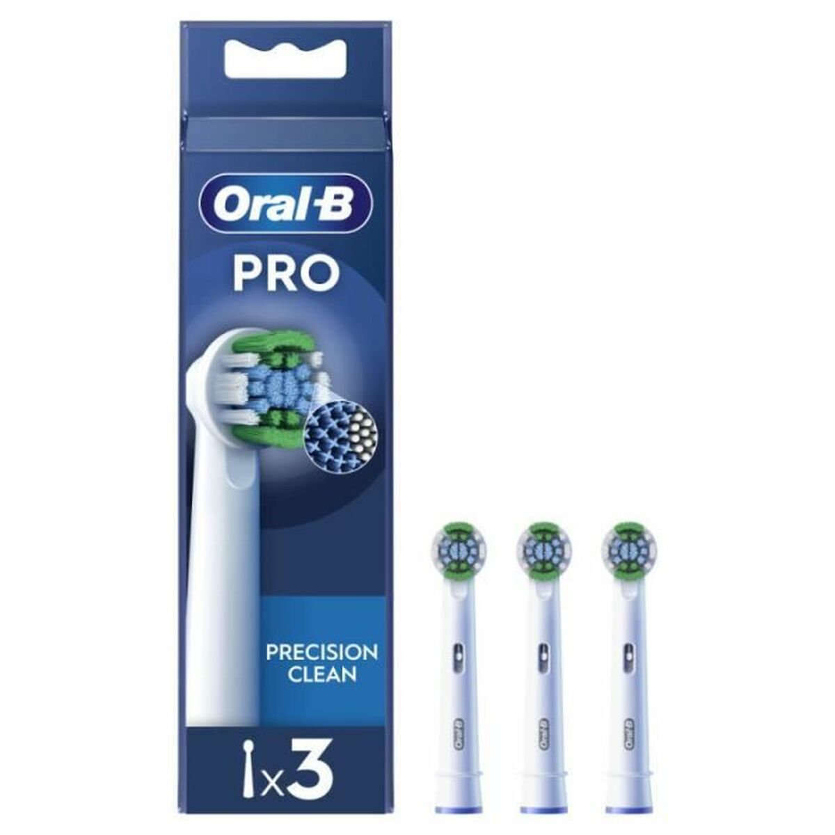 Replacement Head Oral-B PRO precision clean 3 Pieces-2