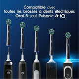 Replacement Head Oral-B Pro Cross action Black 4 Units-1