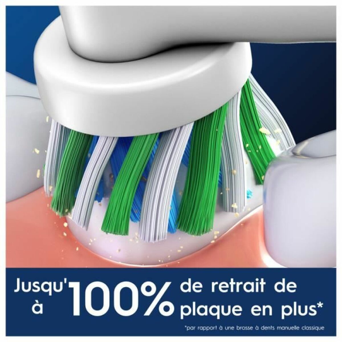 Replacement Head Oral-B Pro Cross action 3 Pieces-3