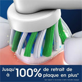 Rechange pour brosse à dents électrique Oral-B Pro Cross Action White-3