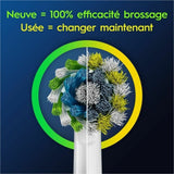 Rechange pour brosse à dents électrique Oral-B Pro Cross Action White-1