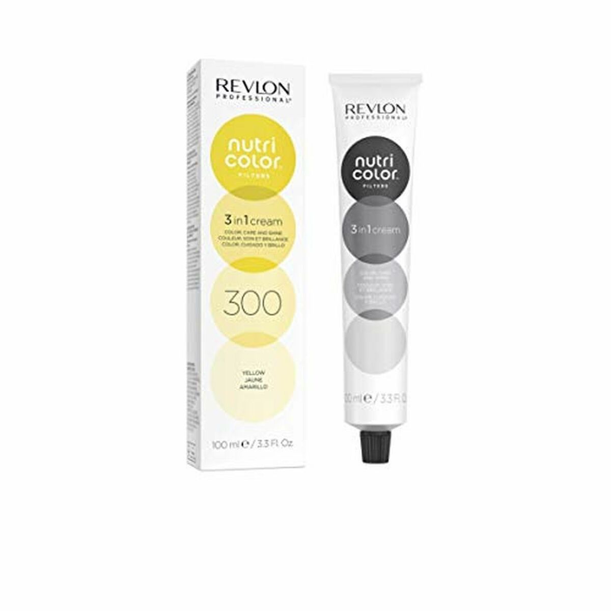 Masque capillaire nourrissant Nutri Color Filters 300 Jaune Revlon (100 ml)-0