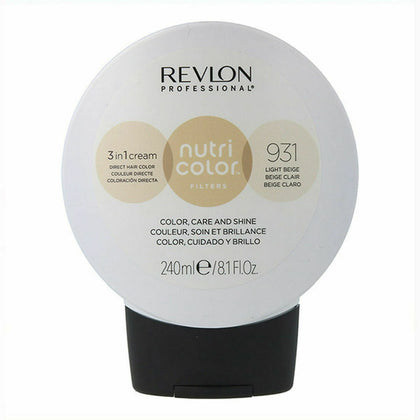 Filtri Coloranti Permanenti Nutri Color Revlon Nutri Color 931 Beige 240 ml (240 ml)