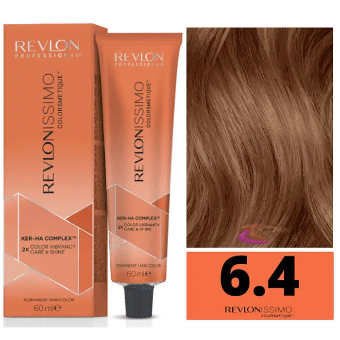 Revlon Revlonissimo Colorsmetique 6,4 Dark Blonde Copper 60 ml
