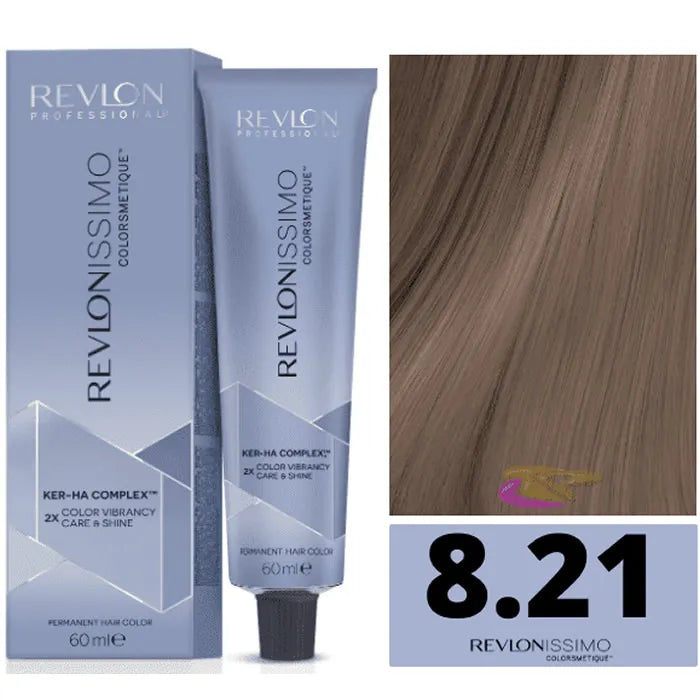 Revlon Revlonissimo Colorsmetique 8,21 Light Blonde Iris Ash 60 ml