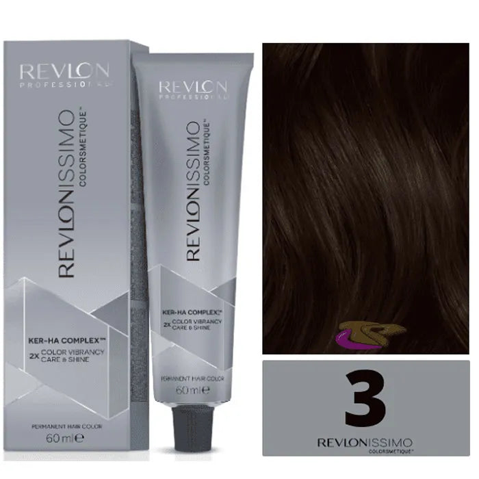 Revlon Revlonissimo Colorsmetique 3 Dark Brown 60 ml