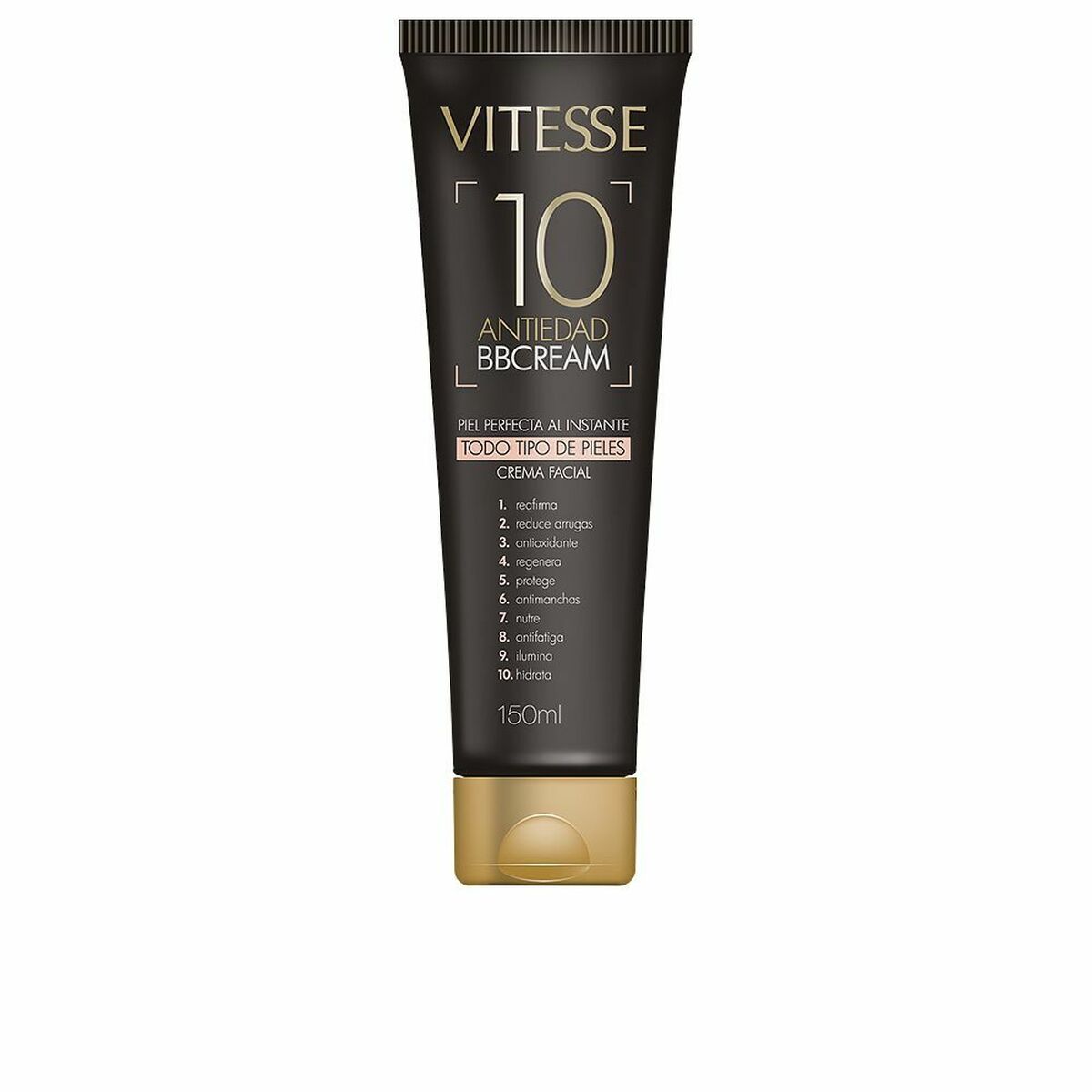 Crème hydratante avec Color Vitesse Antiedad Bb Cream Anti-âge 10-en-1 150 ml-0