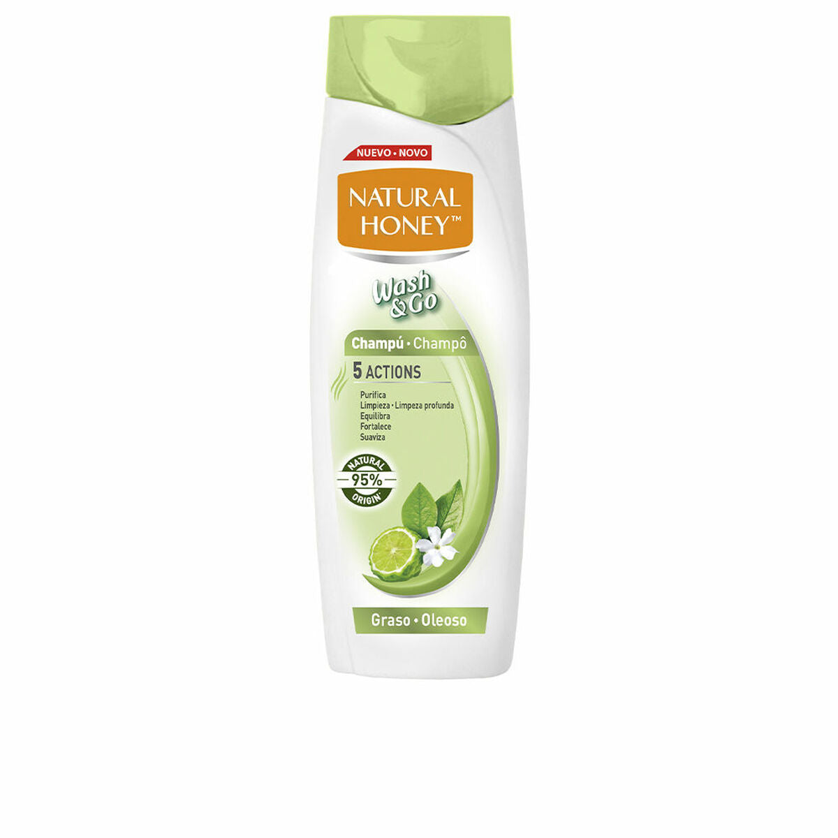 Shampoo Naturale Miele Wash Go 400 ml-0