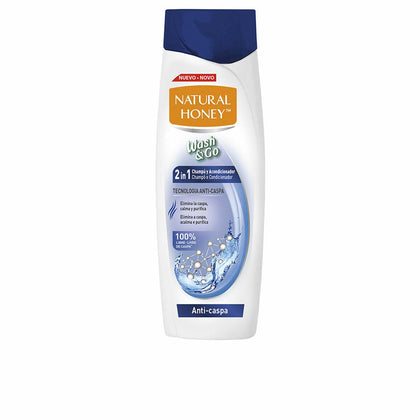 Shampoo e Balsamo Miele Naturale Wash&Go Antiforfora 330 ml