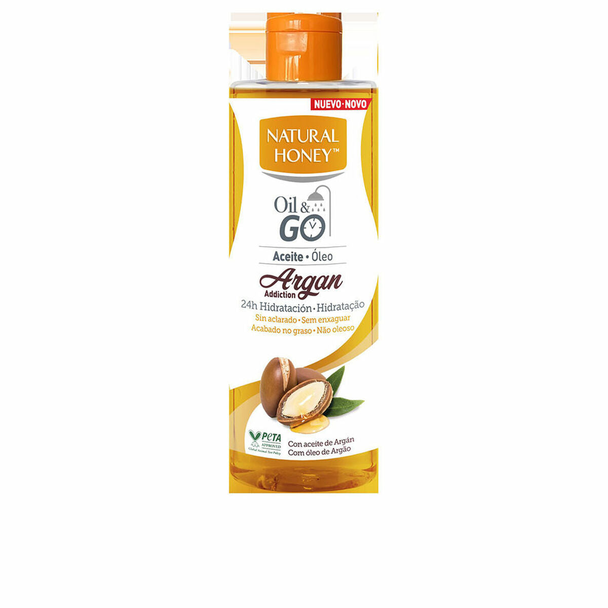 Aceite Corporal Natural Miel ELIXIR DE ARGÁN 250 ml 300 ml-0