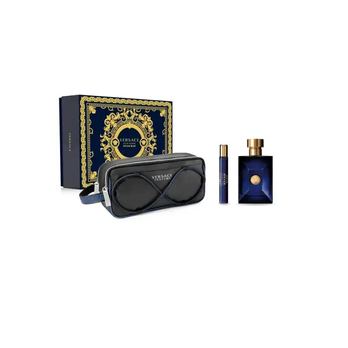 Versace Dylan Blue eau de toilette spray 100 ml cofanetto 3 pz
