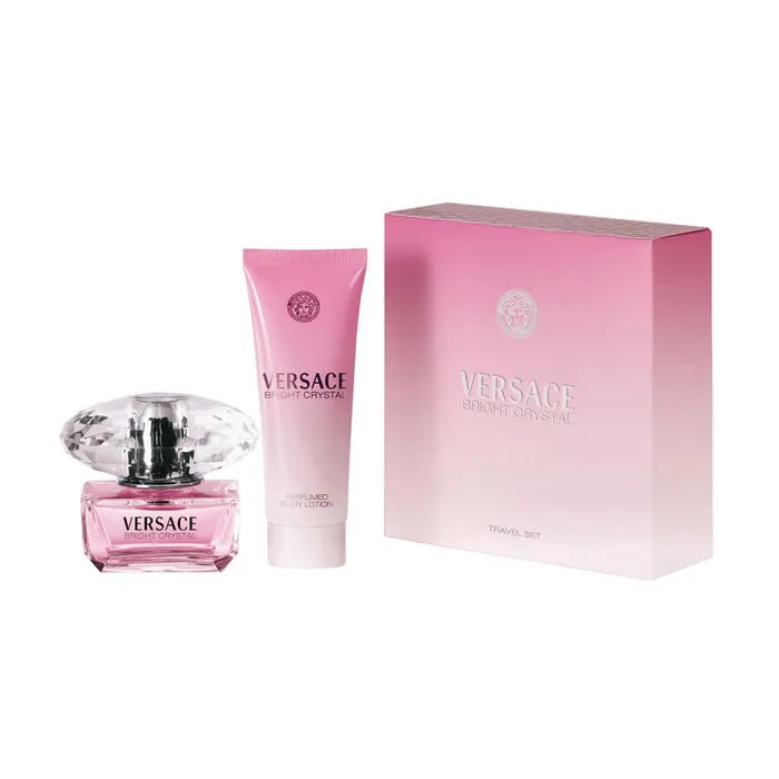 Versace Bright Crystal eau de toilette spray 50 ml cofanetto 2 pz