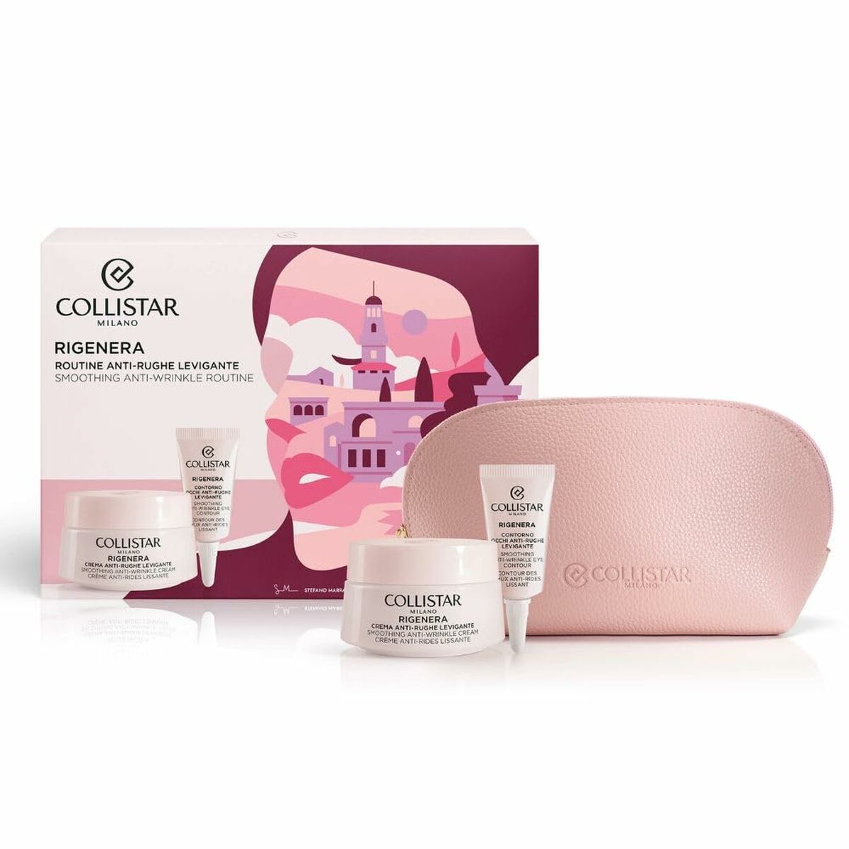 Cosmetic Set Collistar RIGENERA 3 Pieces 4 Pieces-0