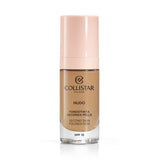 Fluid Foundation Make-up Collistar NUDO Nº 3G Naturale dorato Spf 15 30 ml-0