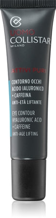Collistar Attivi Puri Uomo Eye Contour Hyaluronic Acid Caffeine Anti-Age Lifting 15 ml