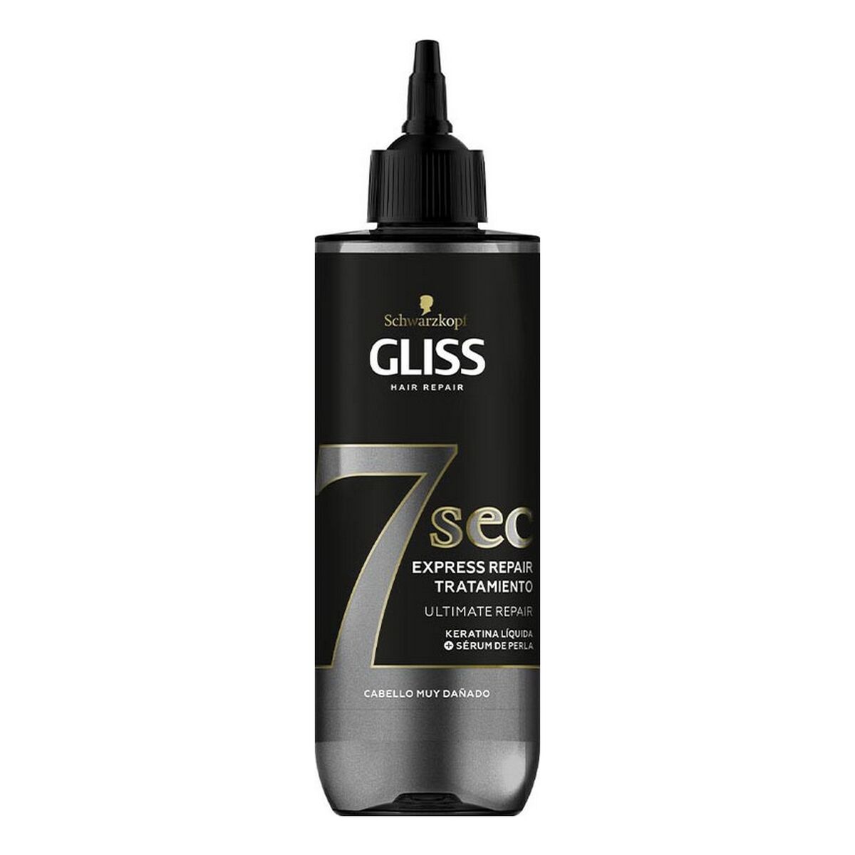 Restorative Hair Mask Schwarzkopf Gliss 7 Sec Ultimate Repair Keratine (200 ml)-0