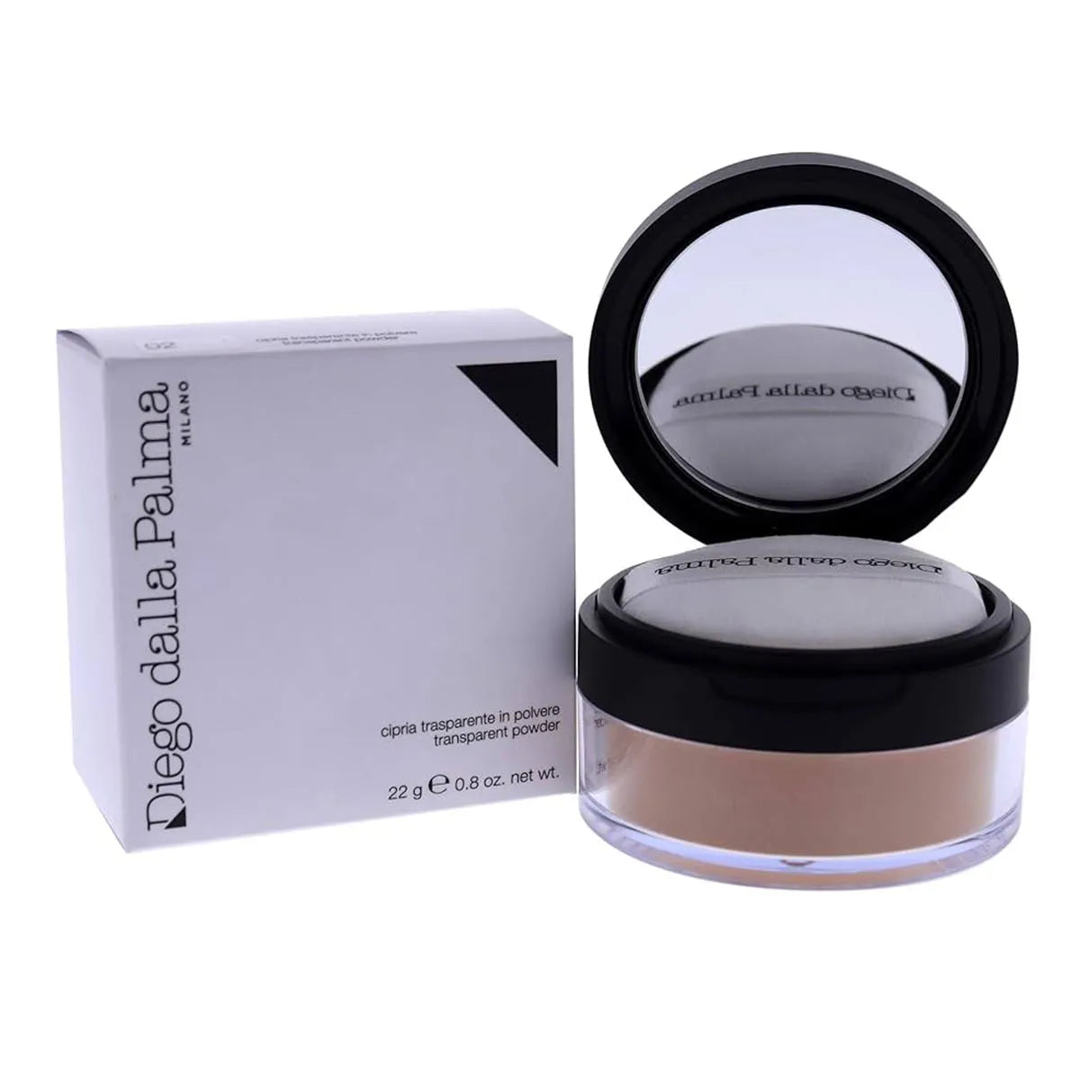 Diego Dalla Palma Transparent Polvos Compactos N02 Dark Skin 1 pz