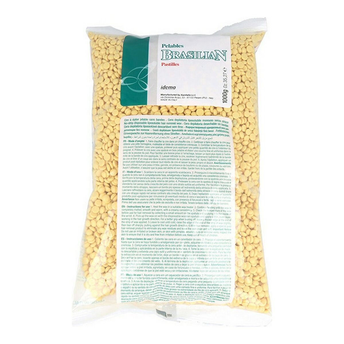 Ceară pentru îndepărtarea părului de corp Idema Argan (1 Kg)-0