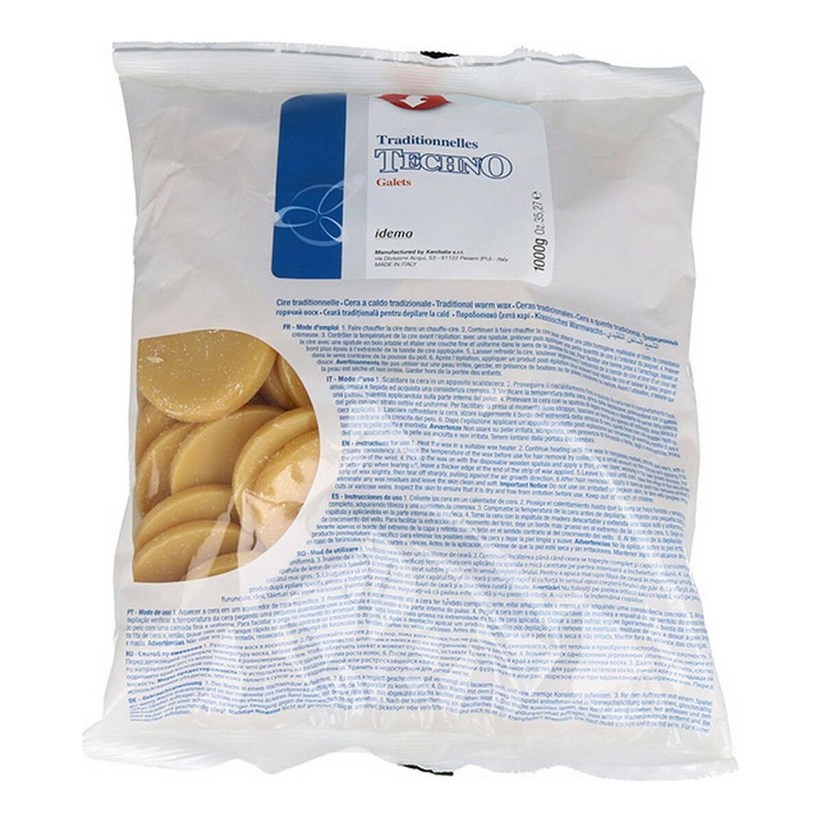 Discuri de ceară pentru îndepărtarea părului corporal Idema (1 Kg)-0