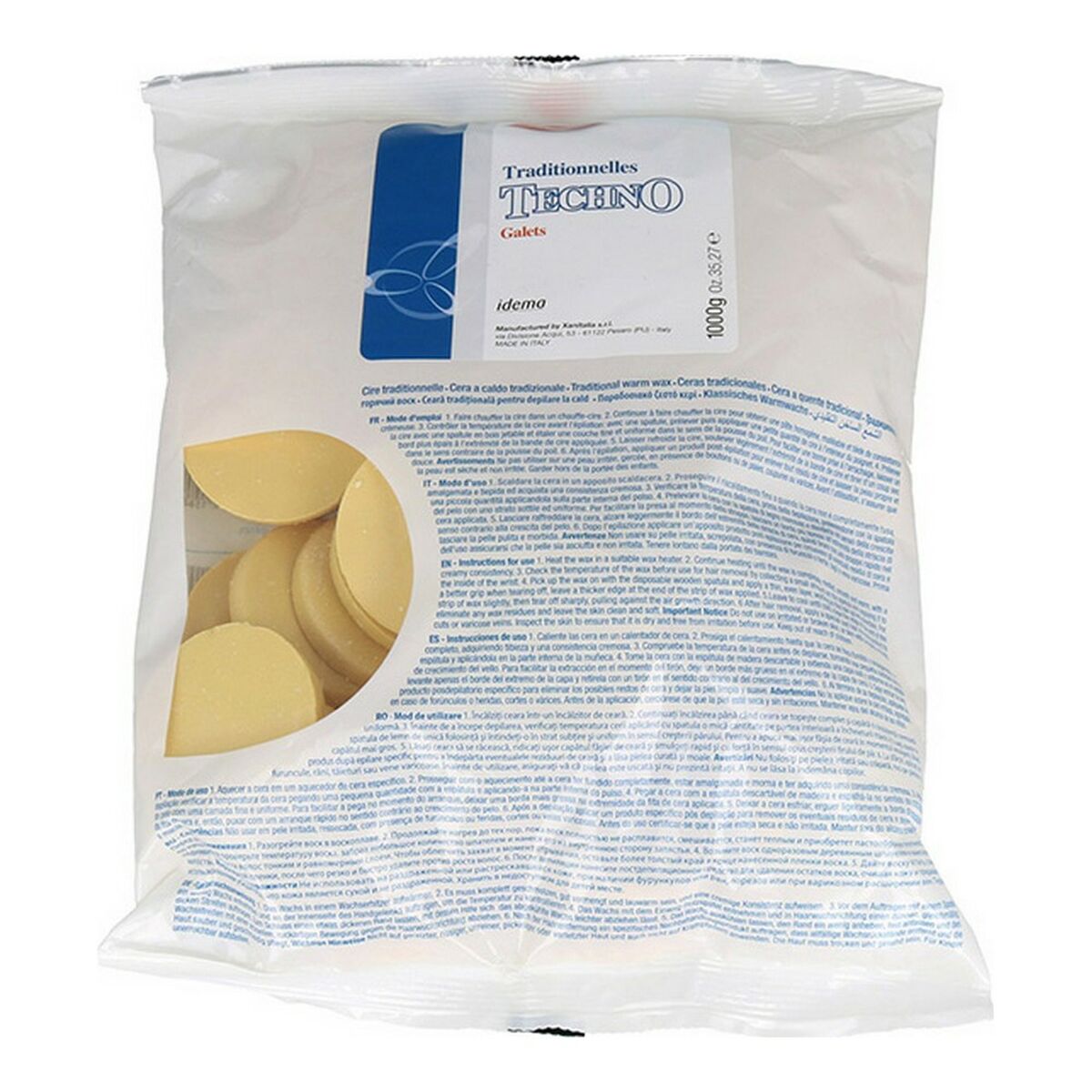 Ceară pentru îndepărtarea părului corporal Idema Disks Argan (1 Kg)-0