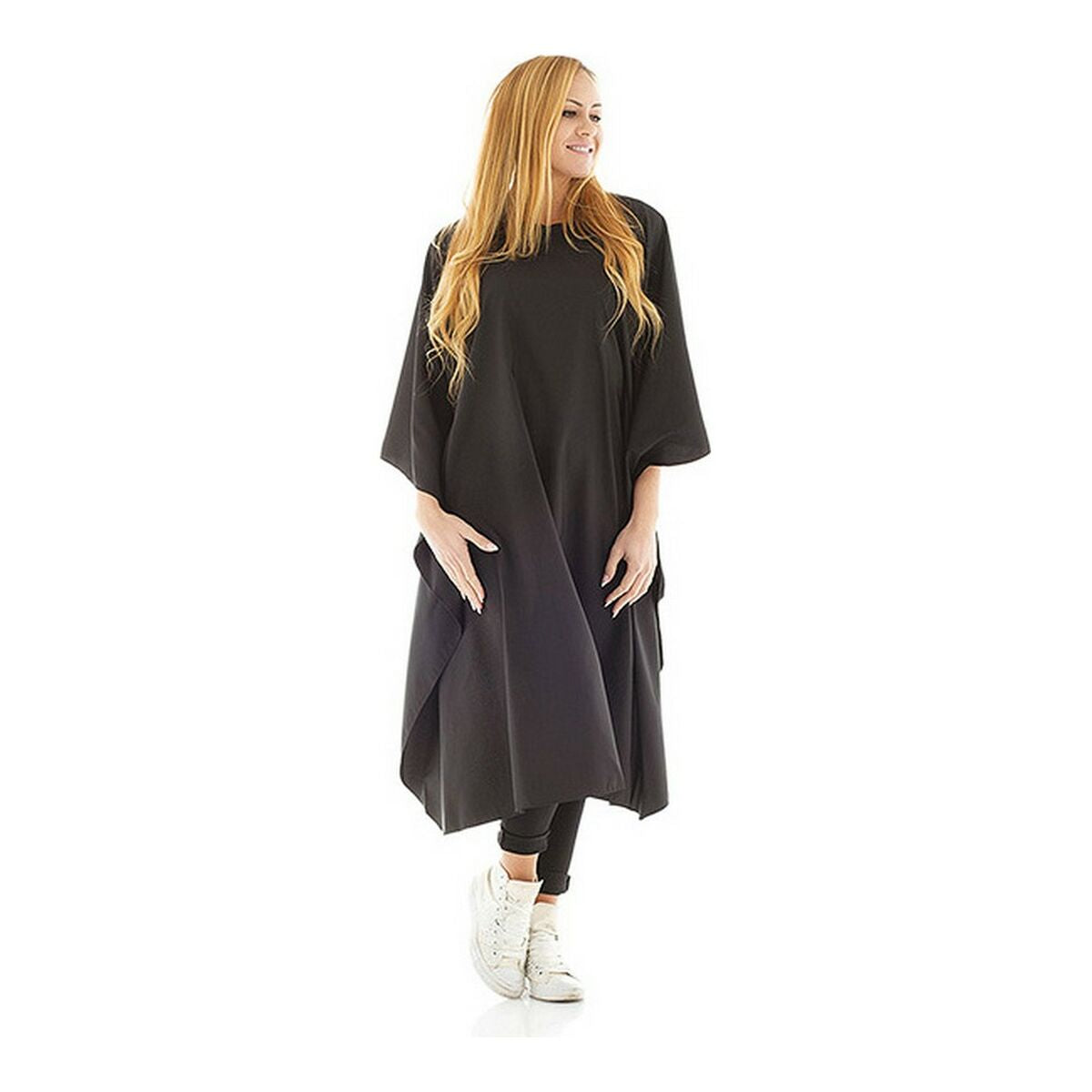 Cape de coiffure Xanitalia Pro Capa con botones (130 x 150 cm)-0